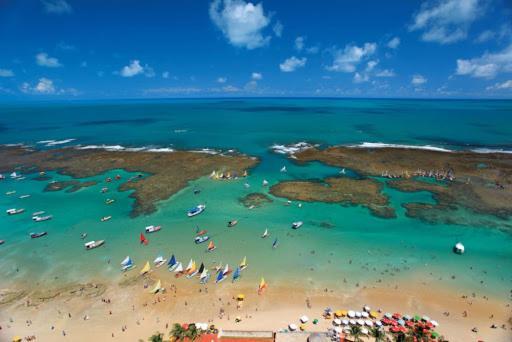 Flat Bem Localizado, Confortavel E A 150 Metros Do Mar Pôrto das Galinhas Buitenkant foto