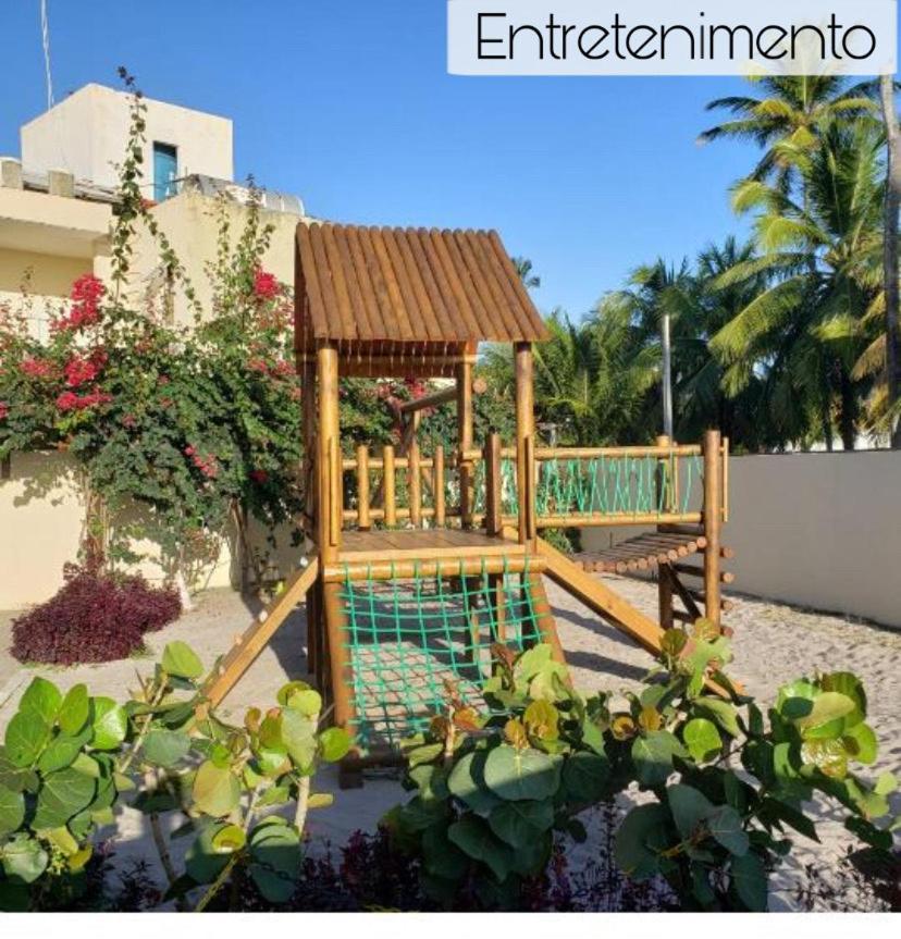 Flat Bem Localizado, Confortavel E A 150 Metros Do Mar Pôrto das Galinhas Buitenkant foto